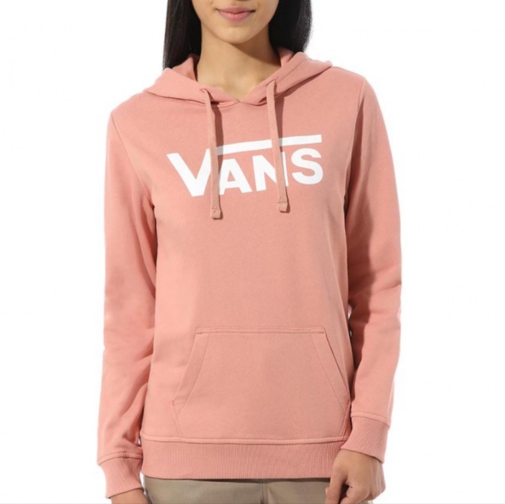 Vans Pink Drawstring Hoodie size M